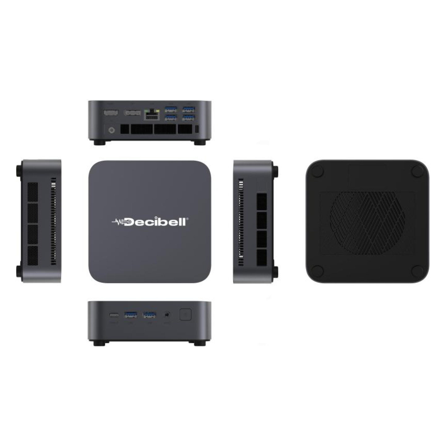 Decibell, MINI PC, R7, 16GB, 512GB SSD, WIN11P