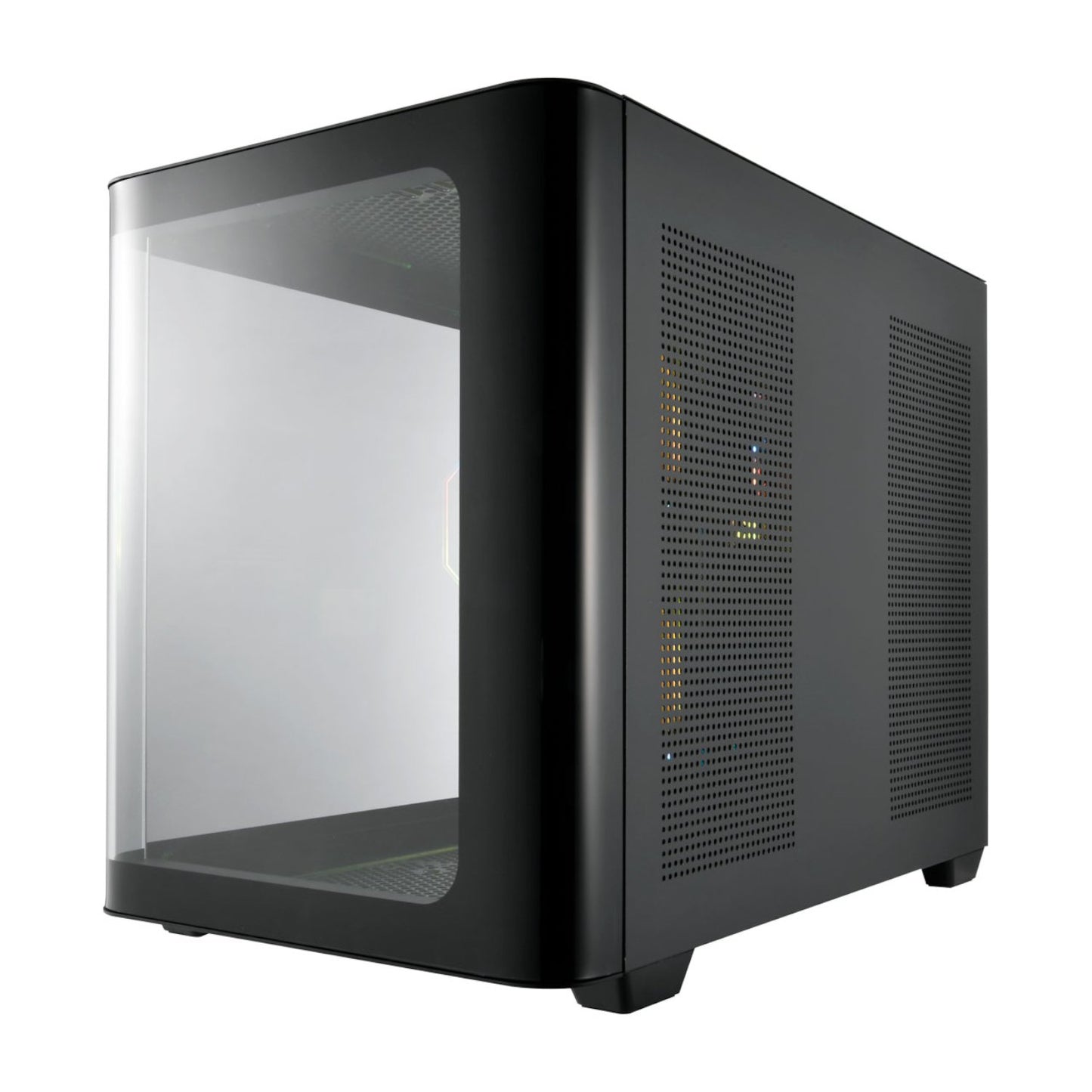 FSP S380 ARGB M-ATX Mid Tower Gaming Chassis - Black