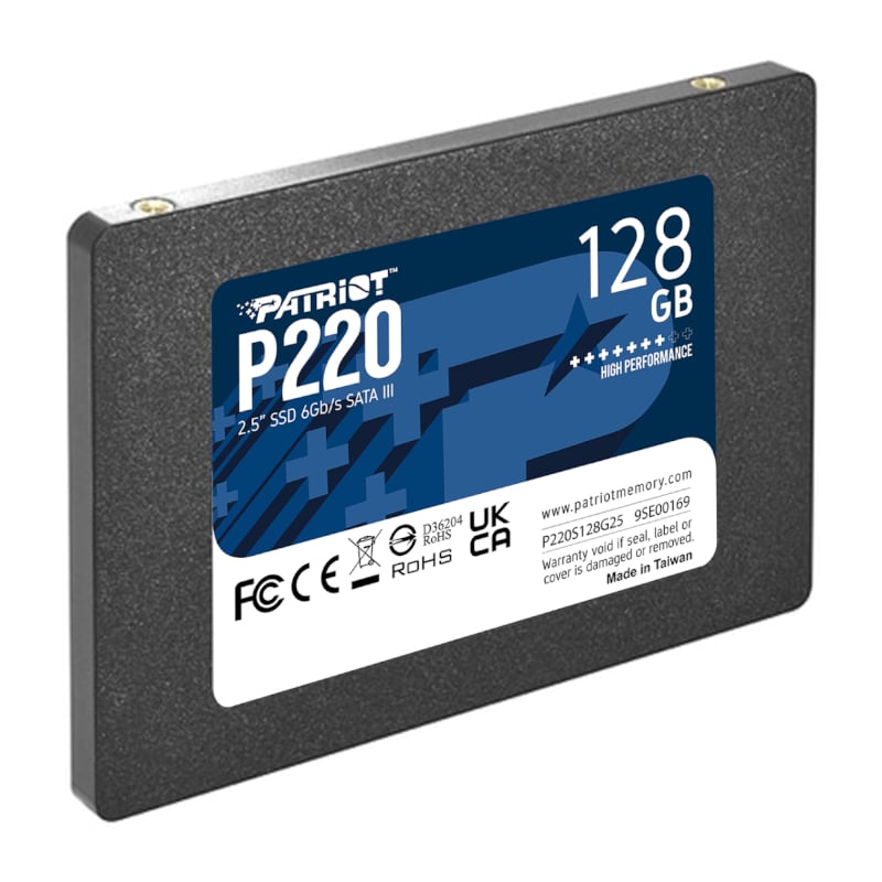 Patriot P220 128GB 2.5" SSD