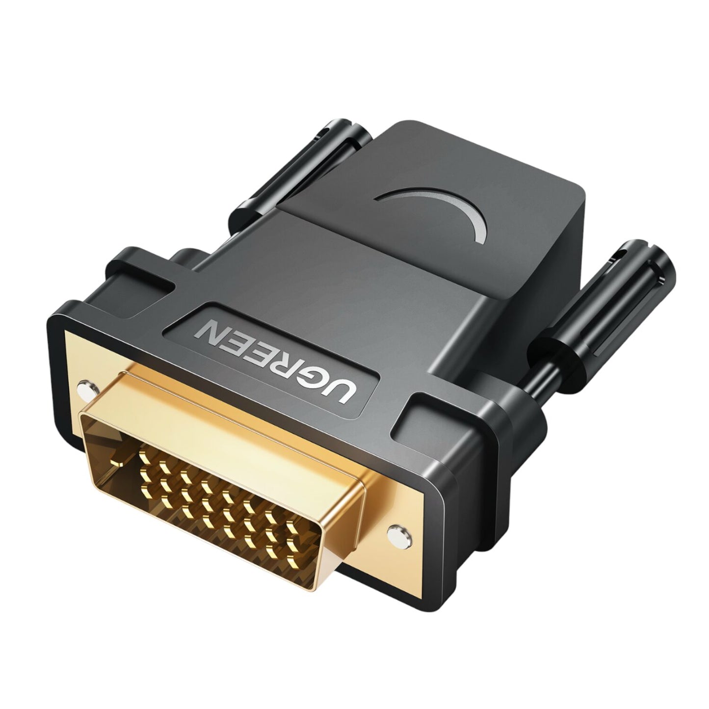 UGREEN DVI (24+1) Male to HDMI Female Adapter - Black