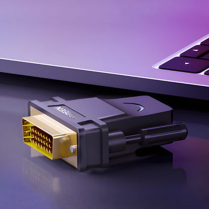 UGREEN DVI (24+1) Male to HDMI Female Adapter - Black