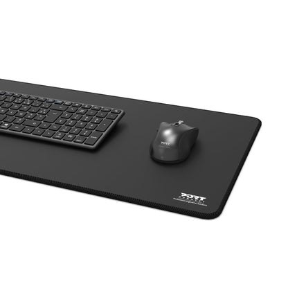 Port Connect Professional Desk Pad - Black (300 x 700mm)