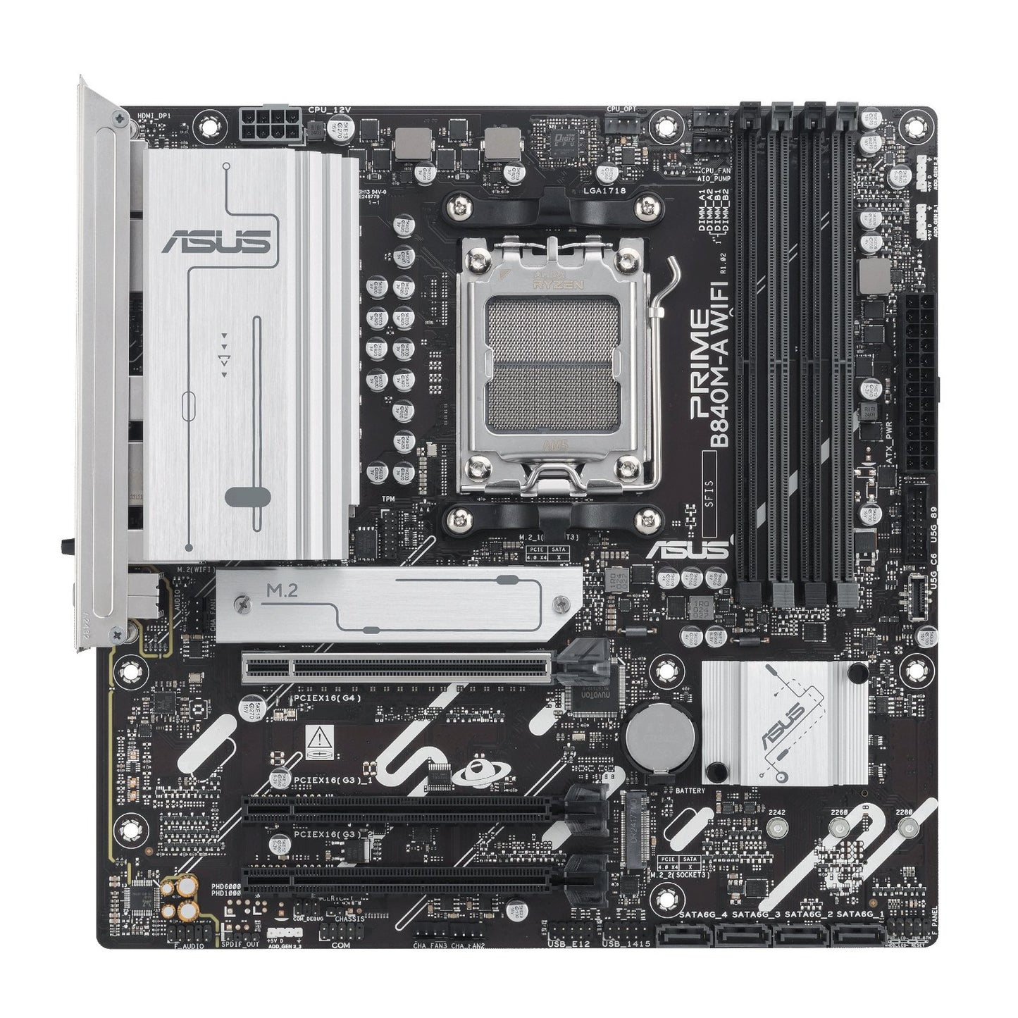 Asus PRIME B840M-A WIFI M-ATX Gaming Motherboard