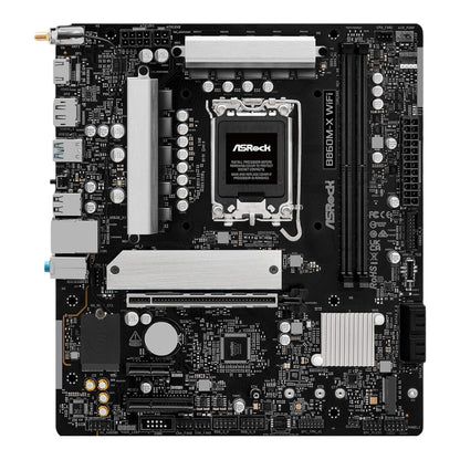 ASRock B860M-X Micro ATX DDR5 Motherboard (PCIe 5 and Wi-Fi 6E)