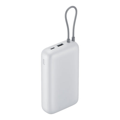 Xiaomi Power Bank 20000mAh (Integrated Cable) - Light Grey