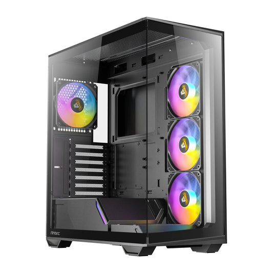 Antec C3 ARGB ATX | Micro-ATX | ITX ARGB Mid-Tower Gaming Chassis - Black