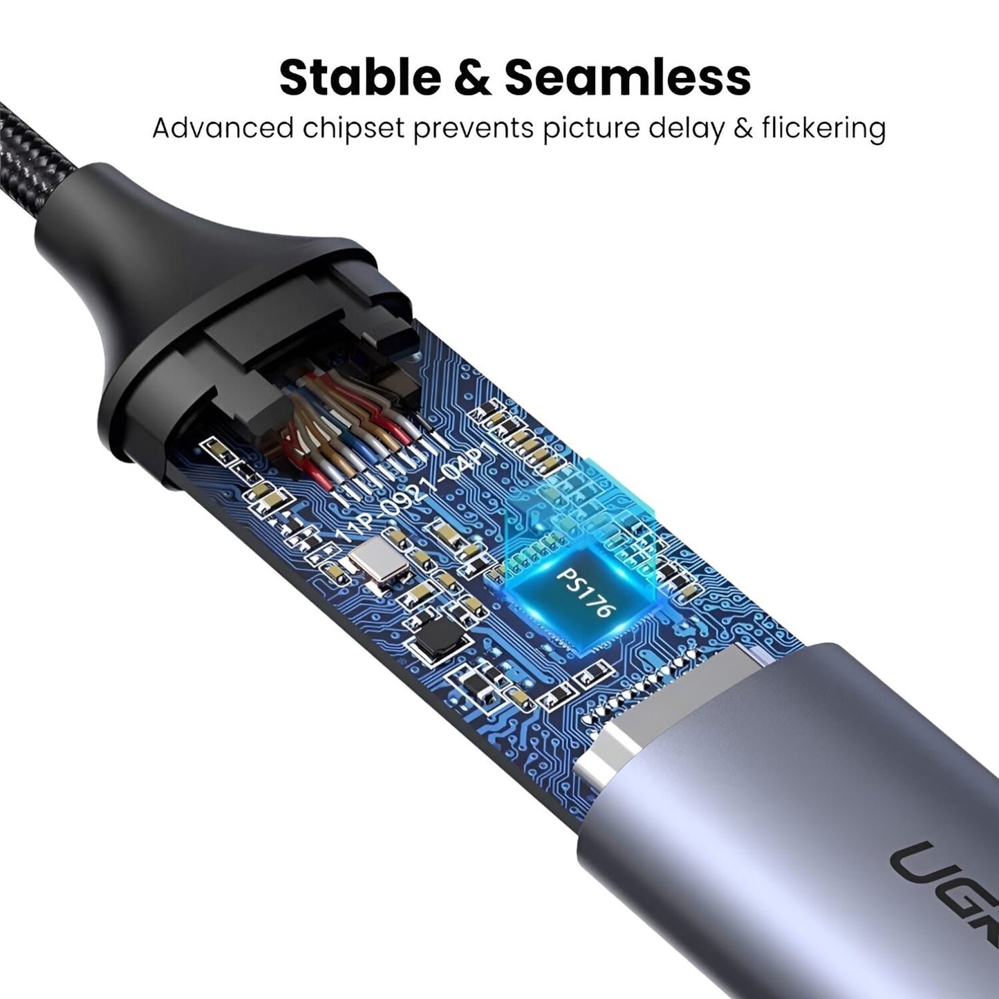 UGREEN Type-C To 4K HDMI  Adapter - Silver