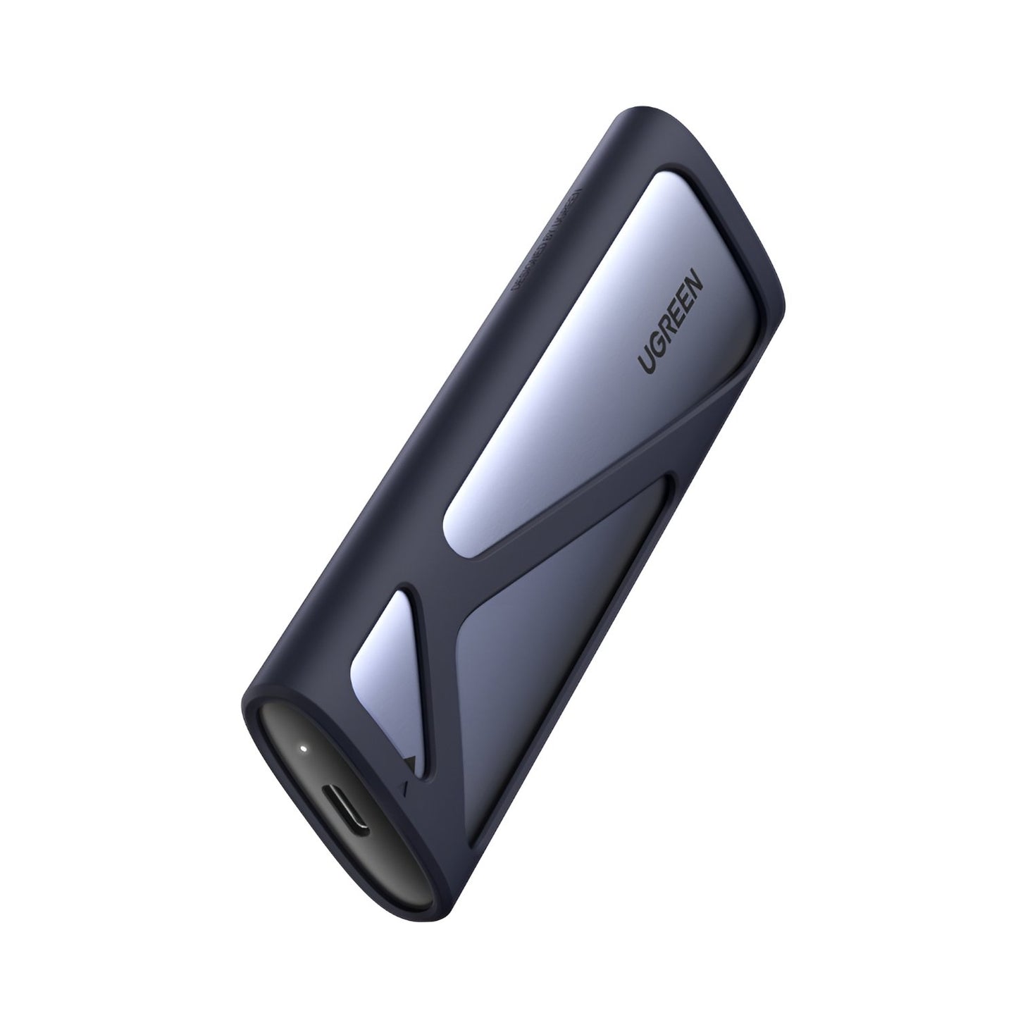 UGREEN CM400-90264 M.2 NVME/SATA SSD Enclosure (10Gbps) - Silver