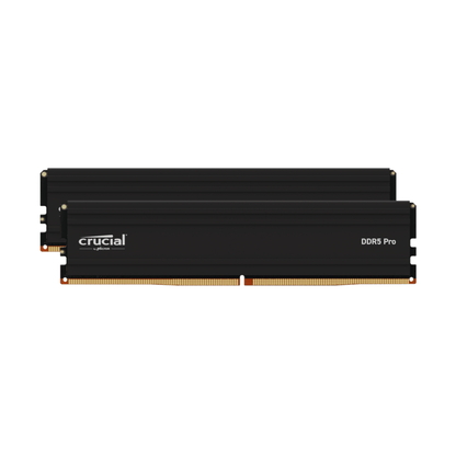 Crucial Pro 64GB DDR5-6400 Overclocking Memory Kit - Black