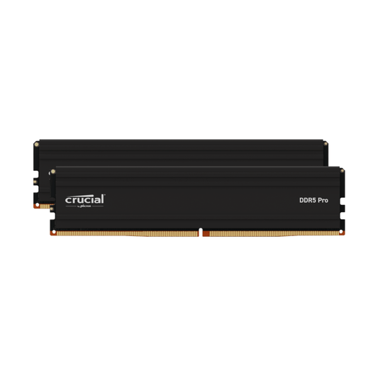Crucial Pro 64GB DDR5-6400 Overclocking Memory Kit - Black