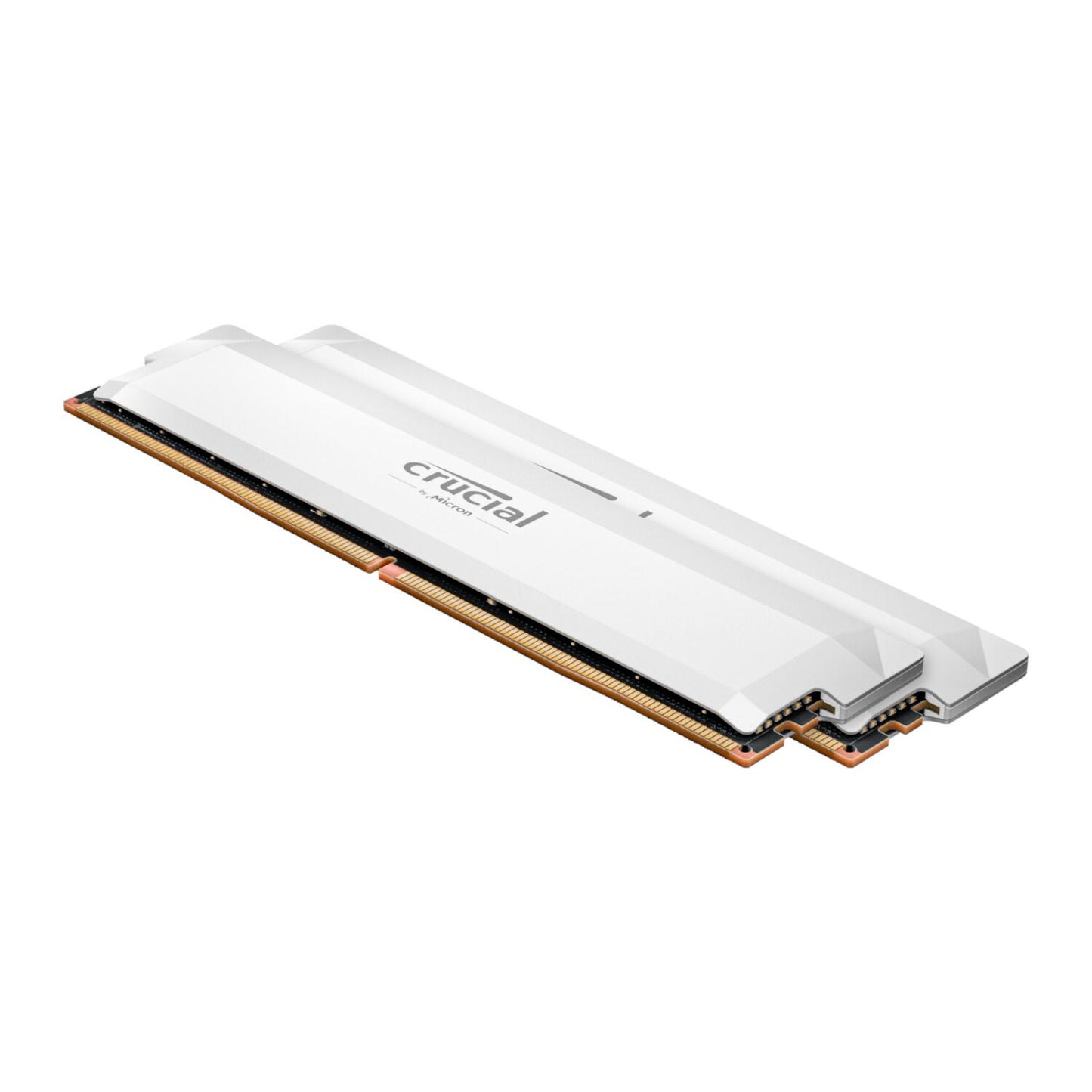 Crucial Pro DDR5-6000 64GB (2 x 32GB) Overclocking Memory Kit - White