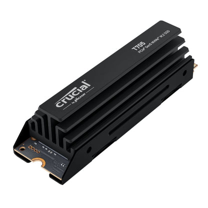 Crucial T705 4TB M.2 NVMe Gen5 with Heatsink NAND SSD