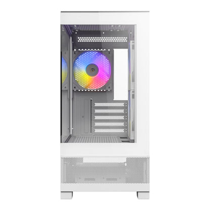 Antec CX500M Micro-ATX | ITX RGB Mini-Tower Gaming Chassis Type-C - White