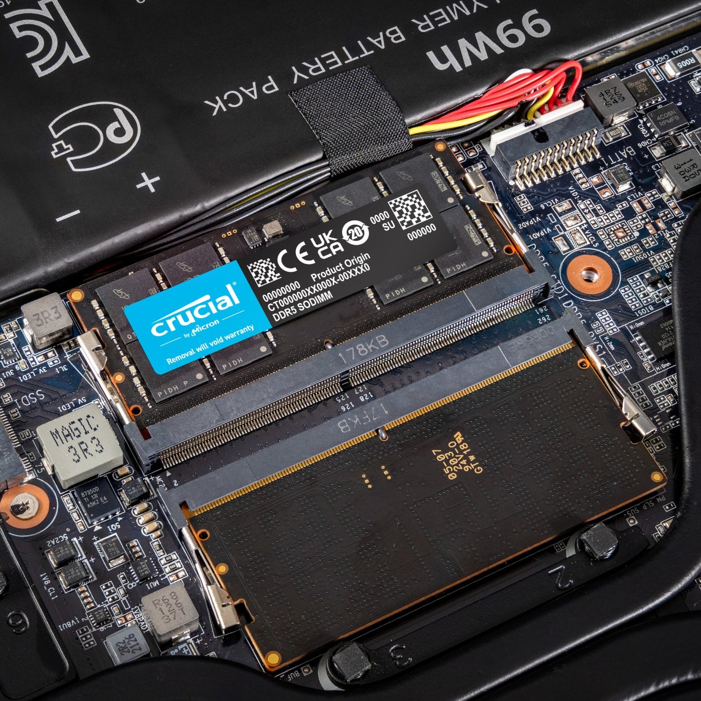 Crucial 64GB 5600MHz DDR5 SODIMM Notebook Memory