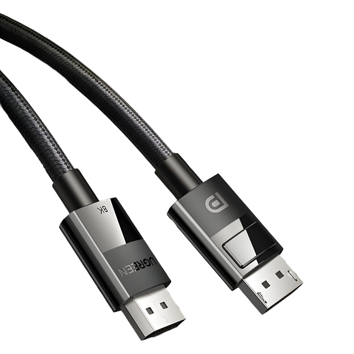 UGREEN 2m 8K DisplayPort Male to Male Braided Cable
