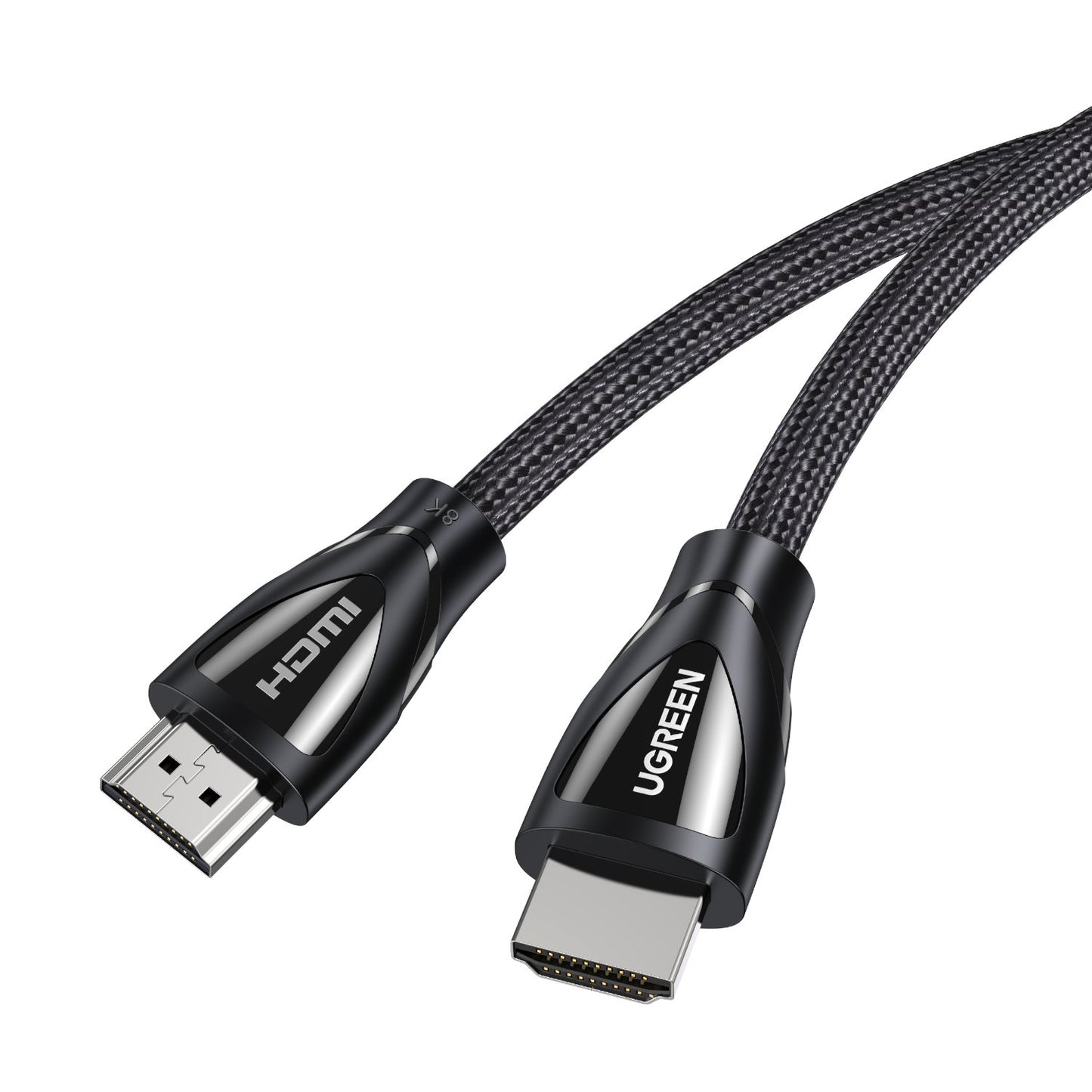 UGreen HDMI 2.1 Male to Male Cable 2M (8K@60Hz | 4K@120Hz) – Black