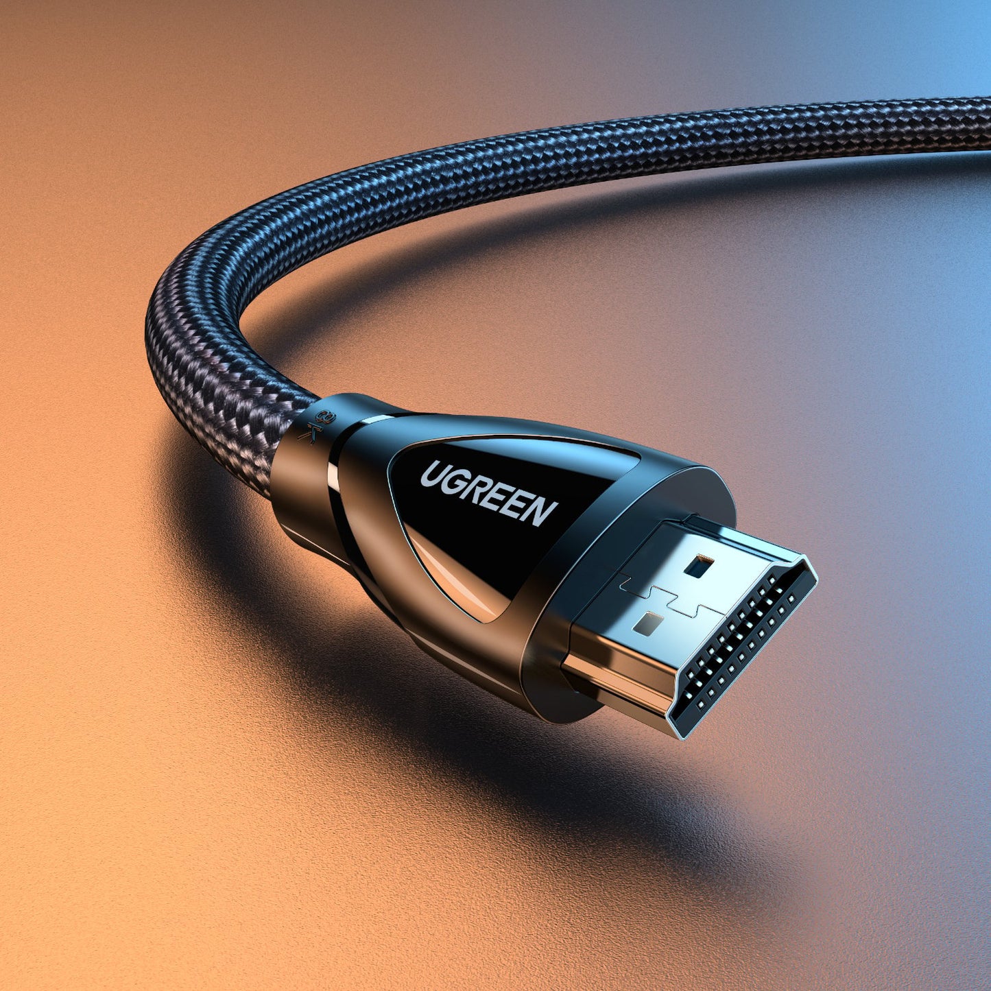 UGreen HDMI 2.1 Male to Male Cable 2M (8K@60Hz | 4K@120Hz) – Black