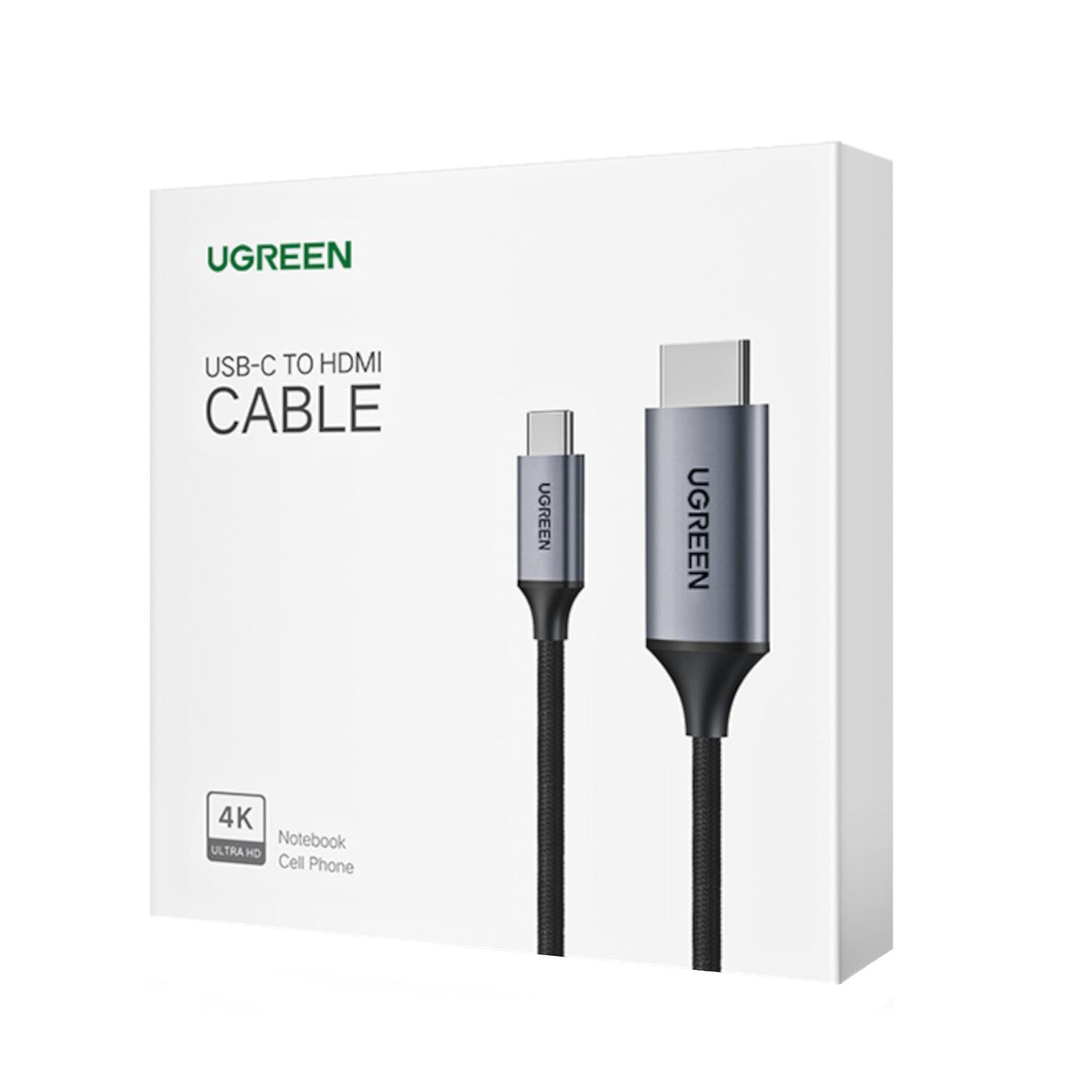 UGREEN Type-C to 4K@60Hz HDMI 1.5m Cable Adapter