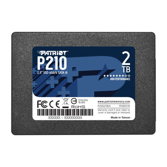 Patriot P210 2TB 2.5 Inch SATAIII SSD