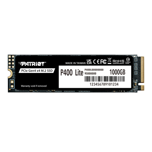 Patriot P400 Lite 1TB M.2 PCIe Gen 4 x4 NVMe SSD