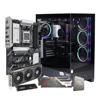 PCBuilder Ryzen 7 7800X3D MAXIMUS Windows 11 Gaming PC