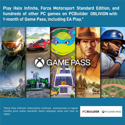 PCBuilder Ryzen 5 8400F OBLIVION Windows 11 Gaming PC