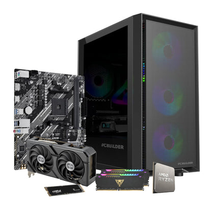 PCBuilder Ryzen 5 5600X PATHFINDER Windows 11 Gaming PC