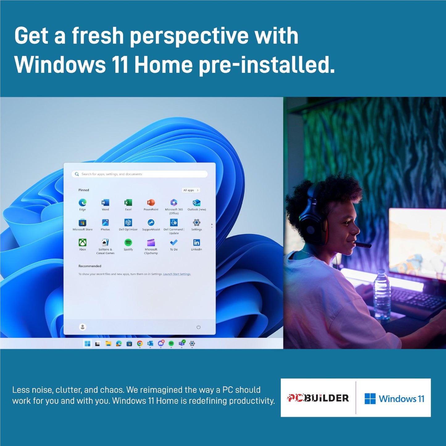 PCBuilder Ryzen 5 7600 SPECIALIST Windows 11 Gaming PC