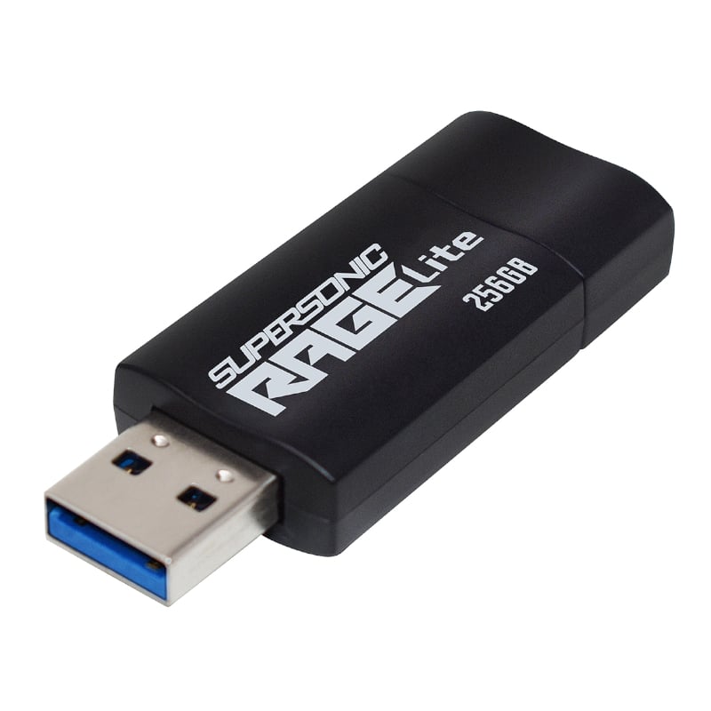 Patriot Rage Lite 256GB USB3.2 Flash Drive - Black