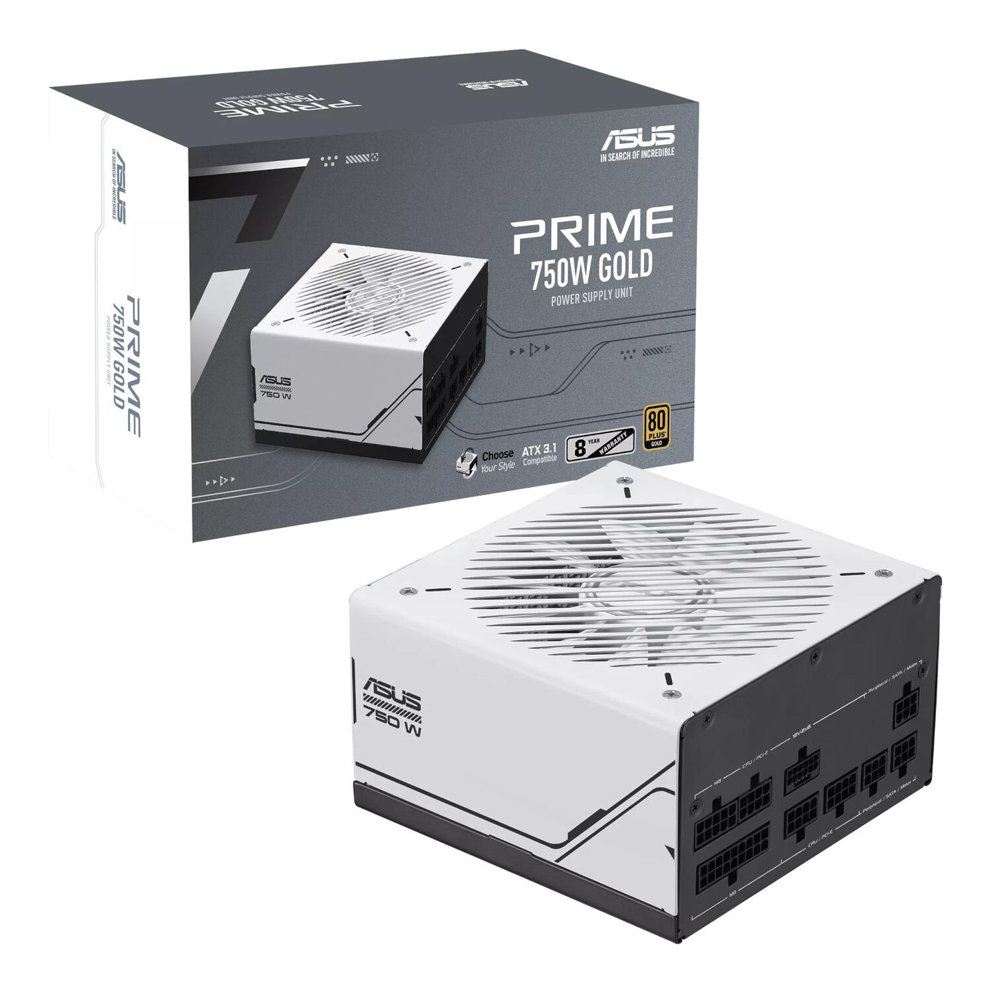 ASUS Prime AP-750G 750W 80+ Gold Fully Modular ATX3.1 Power Supply