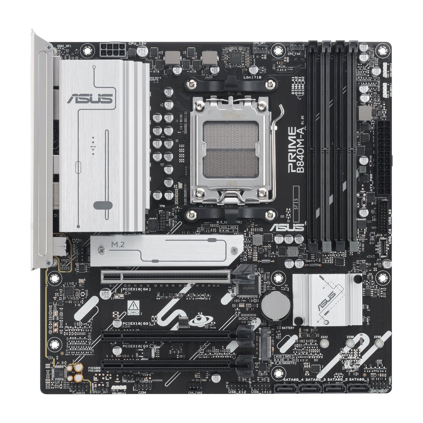 Asus PRIME B840M-A-CSM AM5 Micro ATX Motherboard