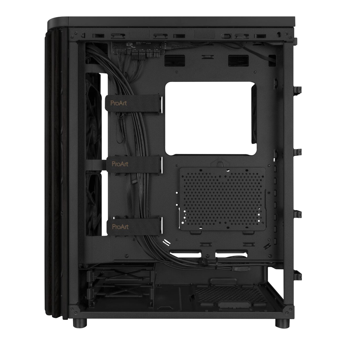 ASUS ProArt PA401 Wood Edition ATX Chassis - Black