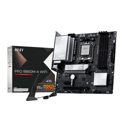 MSI PRO B850M-A WIFI AM5 DDR5 M-ATX Motherboard