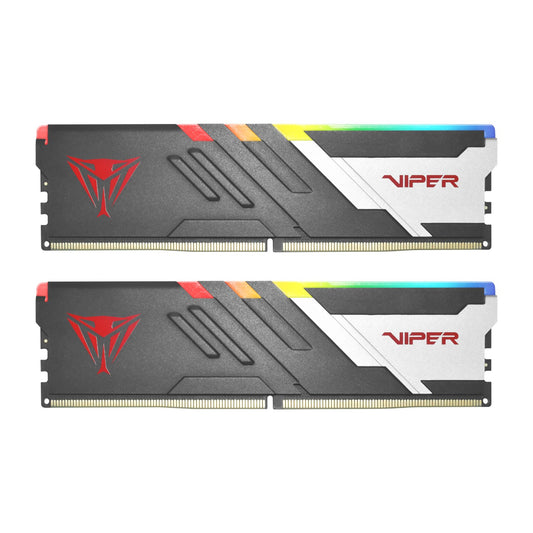 Patriot Viper Venom 64GB Kit (2x32GB) 6000MHz DDR5 Desktop Gaming Memory RGB