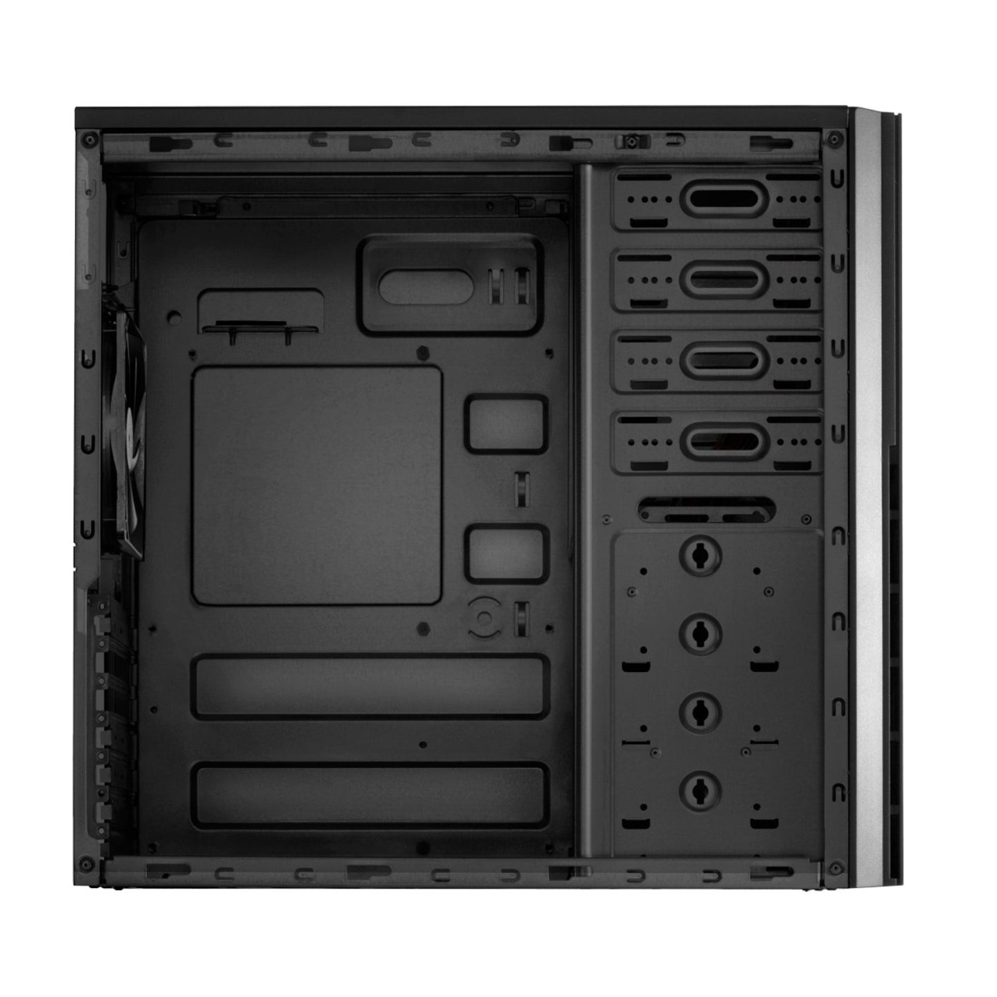 Antec VSK4000B ATX | Micro-ATX | ITX  Mini -Tower Chassis - Black