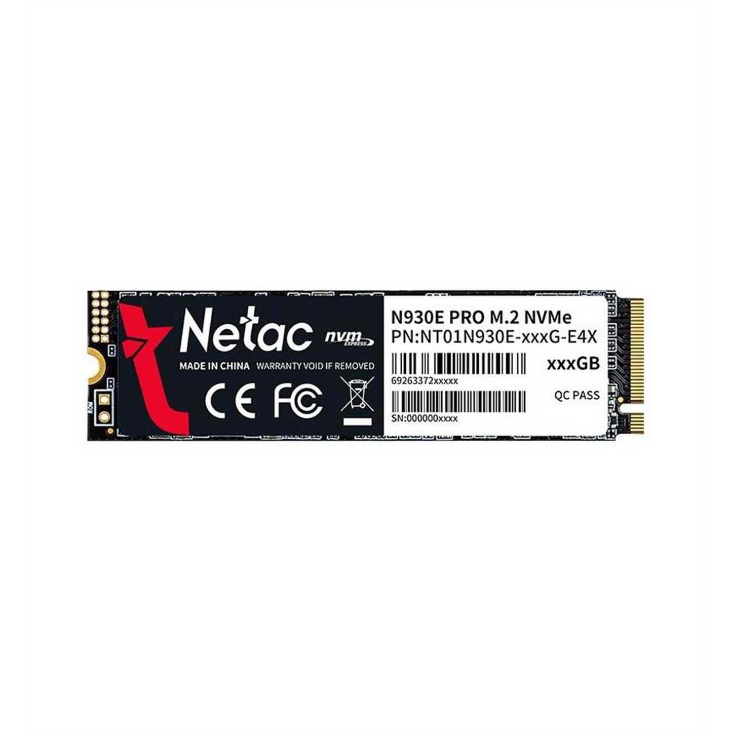 NETAC 2.5 NVME SSD PRO 512GB Gen3