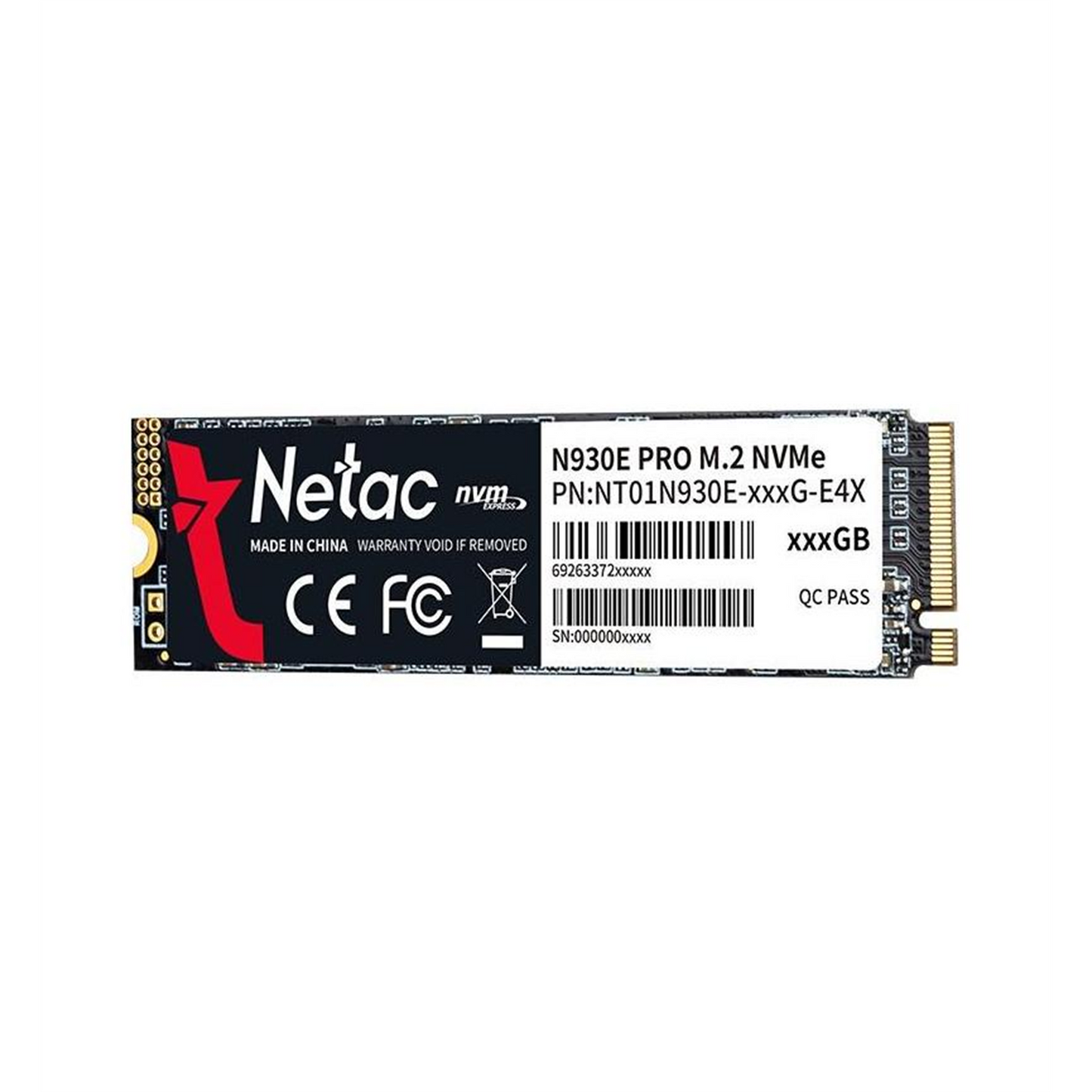NETAC 2.5 NVME SSD PRO 512GB Gen3