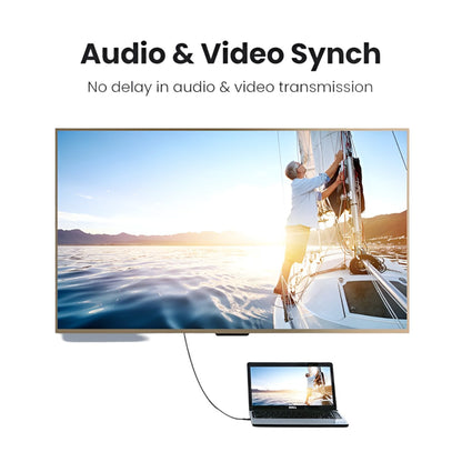 UGREEN 4K Ferrite Core Cable Male to Male 10m - Black